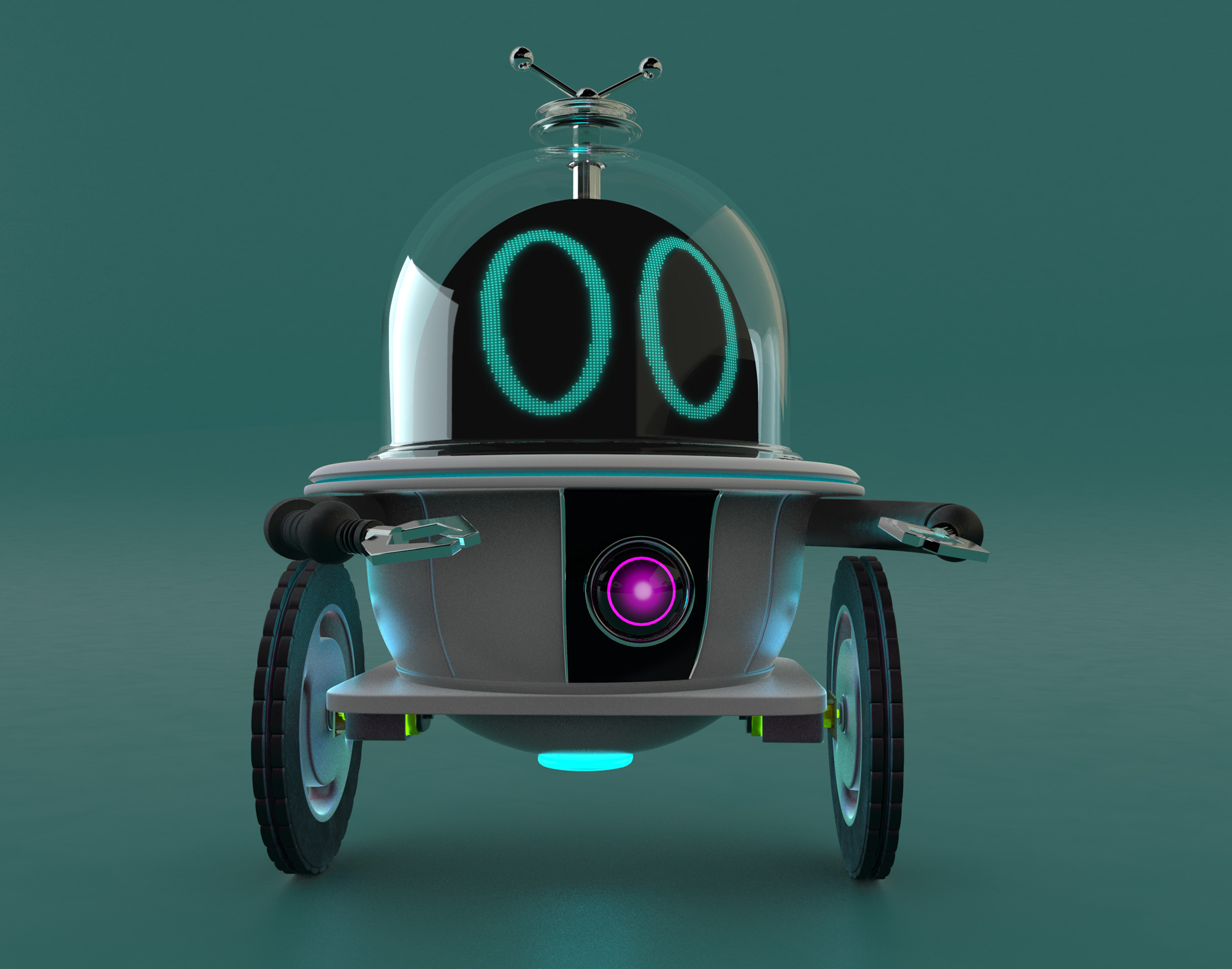 3D Robot View 1