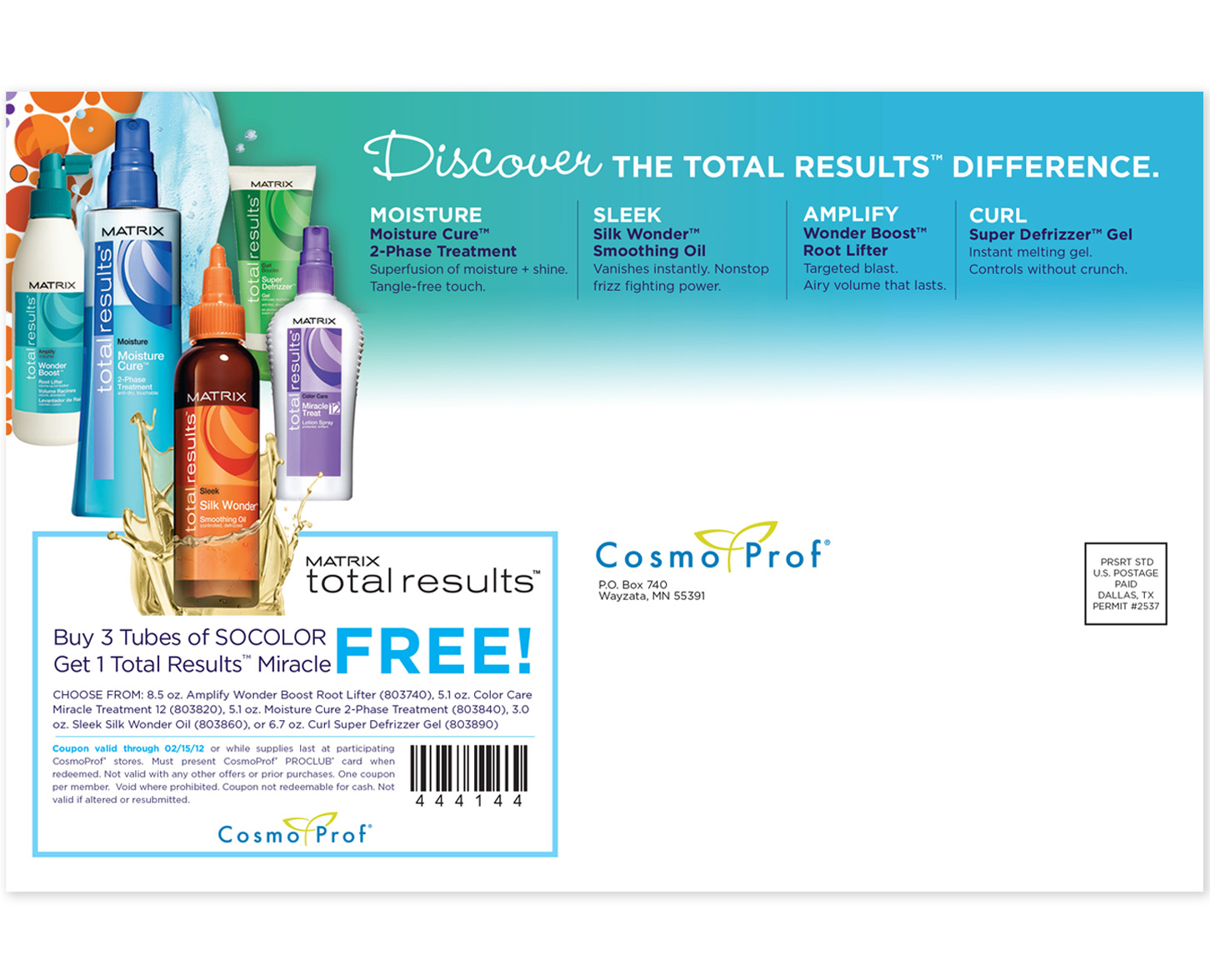 Matrix Total Results Direct Mail