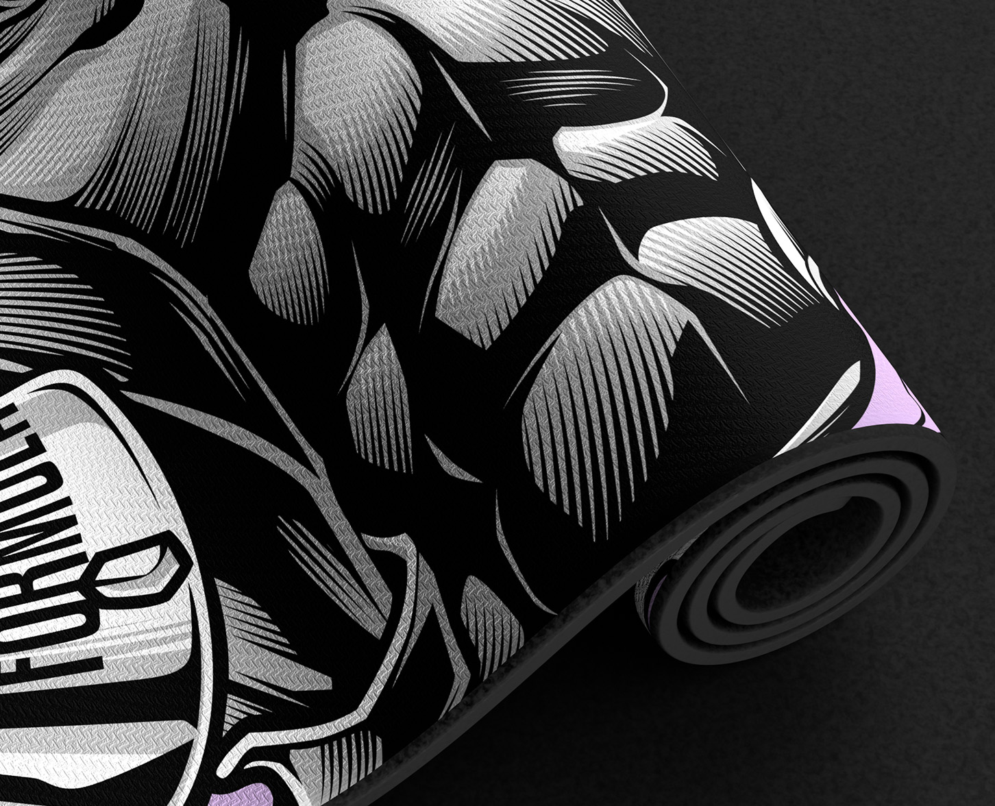 Hyde Gaming Mat Detail