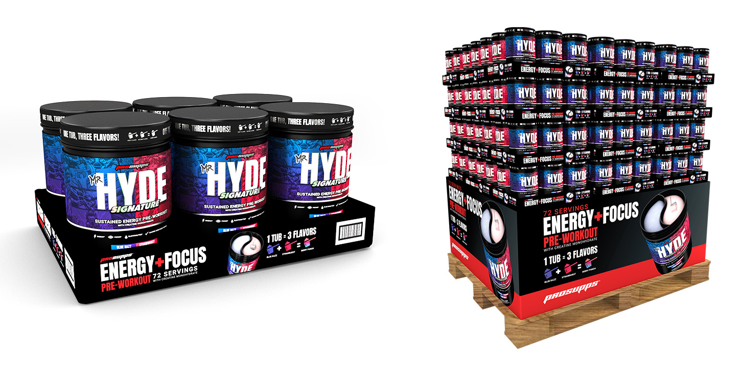 Mr Hyde Signature Dual Tub Tray and Pallet
