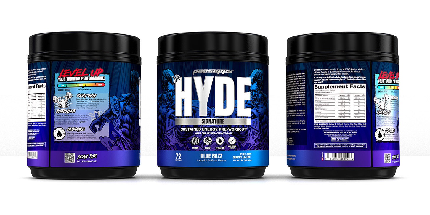 Mr Hyde Signature 72 Serve Render Three Sides