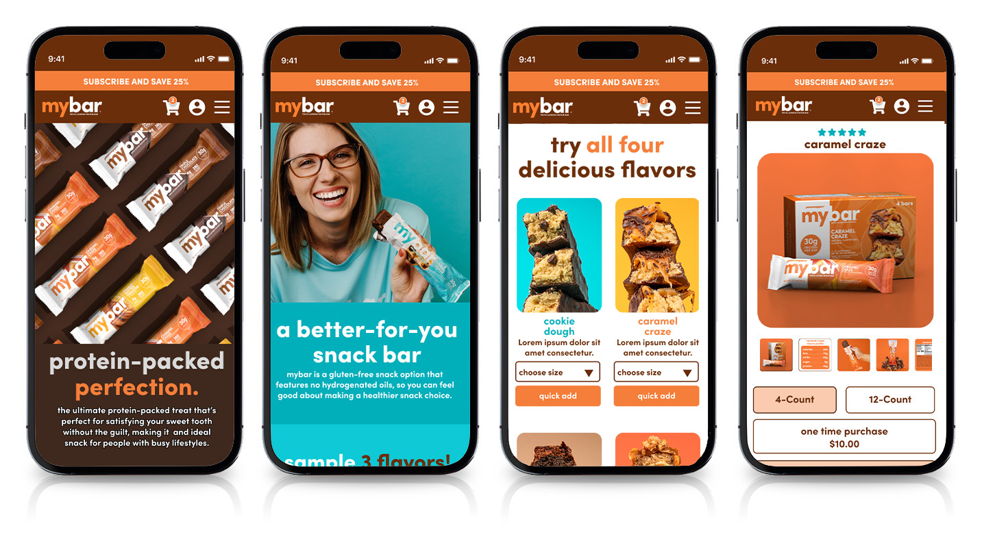mybar website design