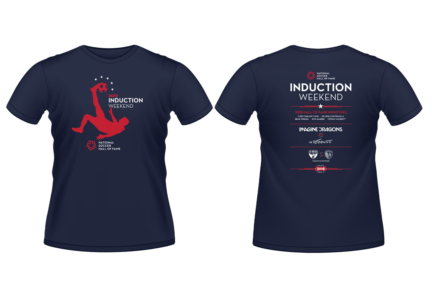 NSHOF Induction Weekend T-Shirt Concept