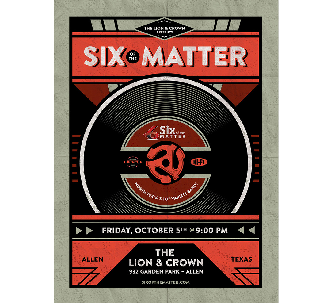 Six of The Matter Poster