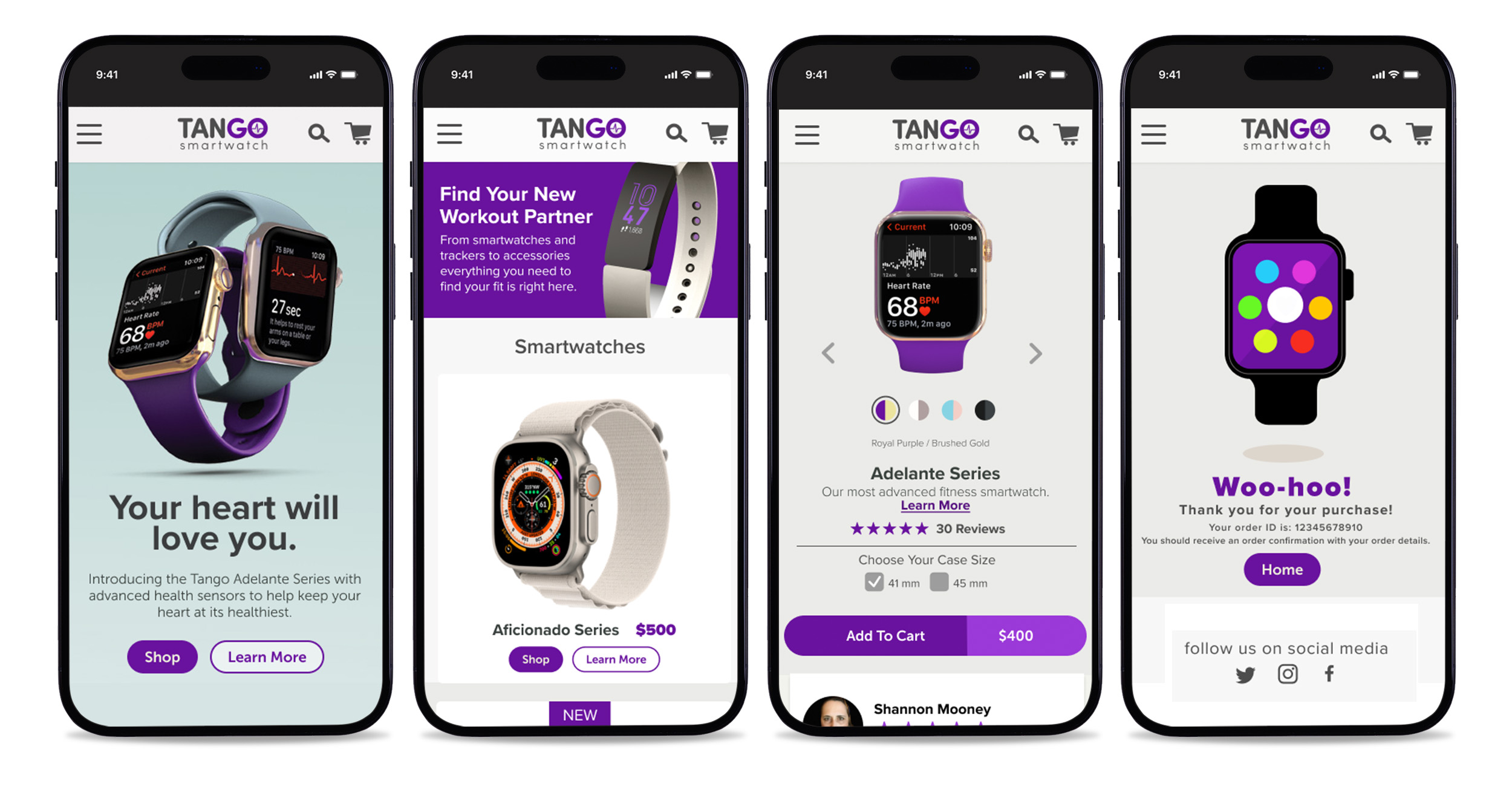 Tango Smart Watch-Mobile