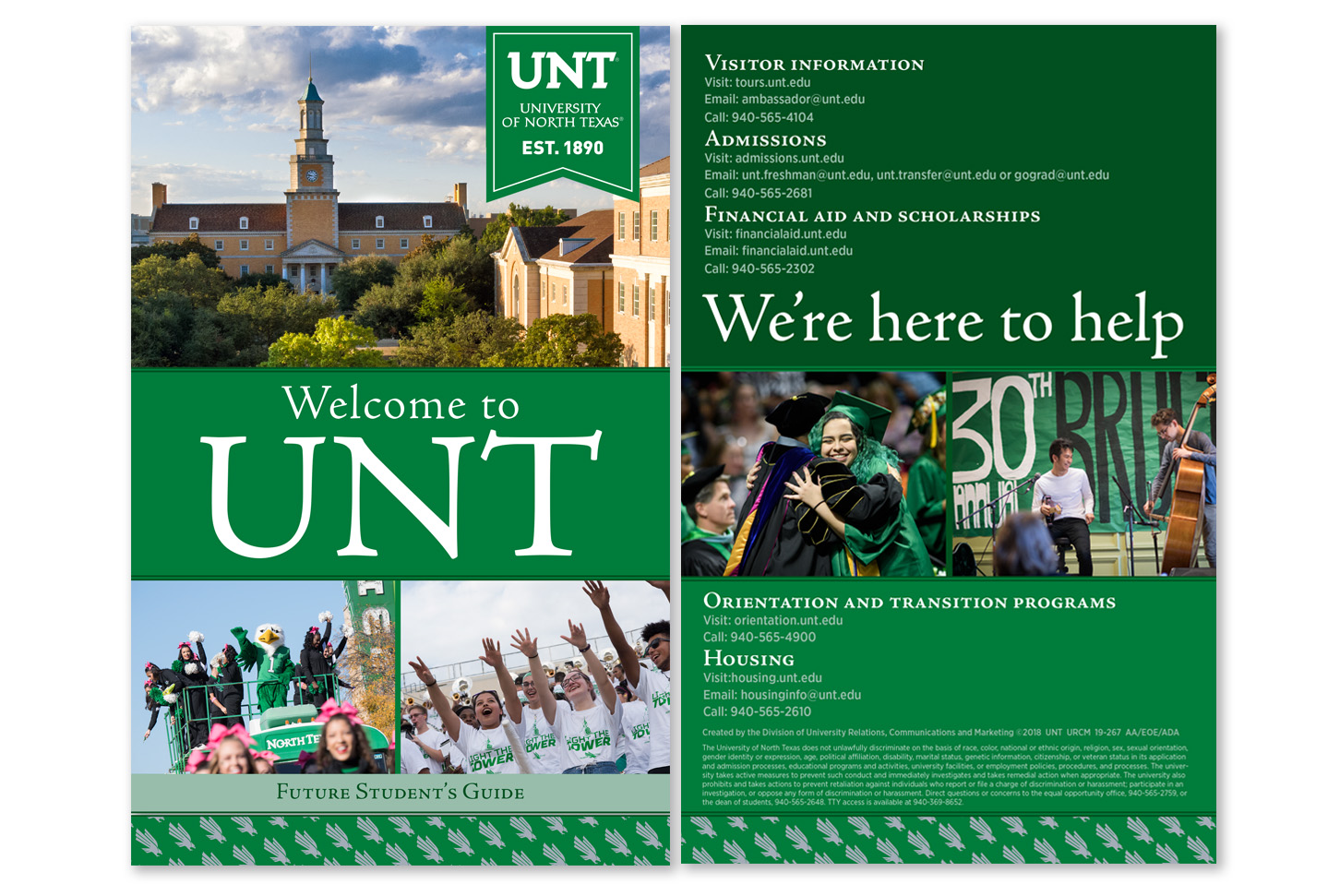 Future Student Guide Cover, Back Cover