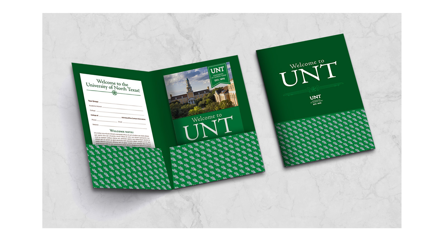 Booklet with Pocket Folder